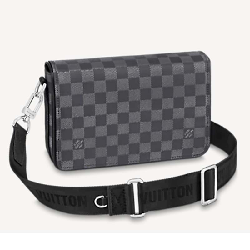 LOUIS VUITTON Damier Infini Messenger PM Onyx 1167090