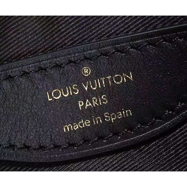 Louis Vuitton LV Women Boulogne Handbag Black Brown Monogram Coated Canvas‘ (3)
