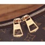 Louis Vuitton LV Women Boulogne Handbag Black Brown Monogram Coated Canvas - Image 7