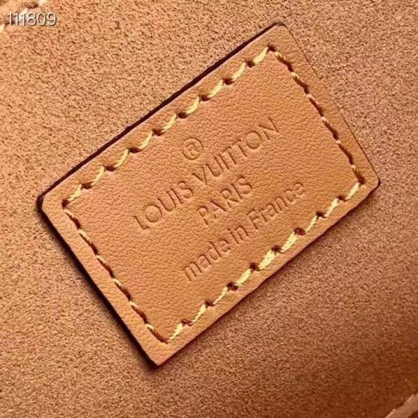 Louis Vuitton LV Women Dauphine MM Handbag Ecru Caramel Since 1854 Jacquard (8)