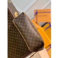 Louis Vuitton LV Women Graceful MM Hobo Classic Beige Monogram Coated Canvas (6)