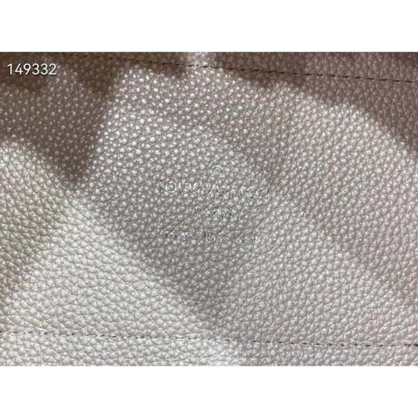 Louis Vuitton LV Women Hina PM Bucket Bag Crème Beige Mahina Perforated Calf (10)