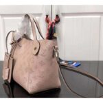 Louis Vuitton LV Women Hina PM Bucket Bag Crème Beige Mahina Perforated Calf - Image 4