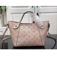 Louis Vuitton LV Women Hina PM Bucket Bag Crème Beige Mahina Perforated Calf (1)