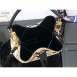 Louis Vuitton LV Women NéoNoé MM Bucket Bag Beige Embroidered Embossed Grained Cowhide – Image 4
