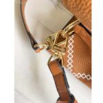 Louis Vuitton LV Women NéoNoé MM Bucket Bag Orange Embroidered Embossed Grained Cowhide - immagine 10