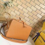 Louis Vuitton LV Women NéoNoé MM Bucket Bag Orange Embroidered Embossed Grained Cowhide - immagine 5