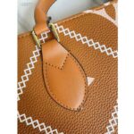 Louis Vuitton LV Women OnTheGo MM Tote Bag Arizona Embossed Supple Grained Cowhide - Image 8