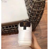 Louis Vuitton Unisex Charlie Sneaker Boot Cacao Brown Mix Recycled Bio-Based Materials (7)