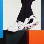 Louis Vuitton Unisex Charlie Sneaker Boot Cacao Brown Mix Recycled Bio-Based Materials - immagine 12