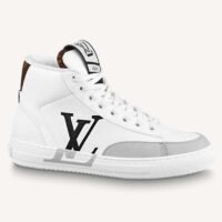Louis Vuitton Unisex Charlie Sneaker Boot Cacao Brown Mix Recycled Bio-Based Materials (7)