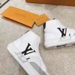 Louis Vuitton Unisex Charlie Sneaker Cacao Brown Mix Recycled Bio-Based Materials - Imagen 8