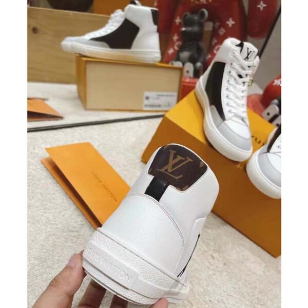 Louis Vuitton Unisex Charlie Sneaker Cacao Brown Mix Recycled Bio-Based Materials (11)