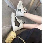 Louis Vuitton Unisex Charlie Sneaker Cacao Brown Mix Recycled Bio-Based Materials - Imagen 13