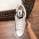 Louis Vuitton Unisex Charlie Sneaker Cacao Brown White Mix Recycled Bio-Based Materials - immagine 6