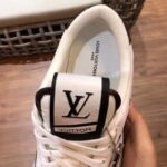 Louis Vuitton Unisex Charlie Sneaker Cacao Brown White Mix Recycled Bio-Based Materials - immagine 10