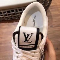 Louis Vuitton Unisex Charlie Sneaker Cacao Brown White Mix Recycled Bio-Based Materials (2)