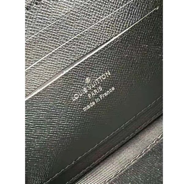 Louis Vuitton LV Unisex Alpha Wearable Wallet Damier Graphite Coated Canvas Cowhide (6)