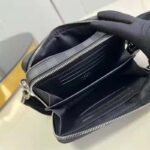 Louis Vuitton LV Unisex Alpha Wearable Wallet Damier Graphite Coated Canvas Cowhide – Image 9