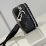 Louis Vuitton LV Unisex Alpha Wearable Wallet Monogram Eclipse Coated Canvas Cowhide – Image 8