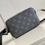 Louis Vuitton LV Unisex Alpha Wearable Wallet Monogram Eclipse Coated Canvas Cowhide – Image 3
