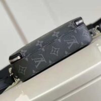 Louis Vuitton LV Unisex Alpha Wearable Wallet Monogram Eclipse Coated Canvas Cowhide (9)