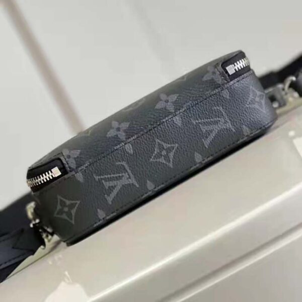 Louis Vuitton LV Unisex Alpha Wearable Wallet Monogram Eclipse Coated Canvas Cowhide (3)
