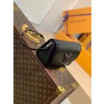 Louis Vuitton LV Women Buci Crossbody Black Epi Grained Smooth Cowhide Leather - Image 5