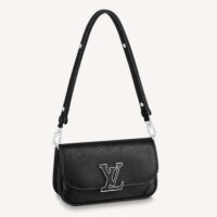 Louis Vuitton LV Unisex Buci Crossbody Black Epi Grained Smooth Cowhide Leather