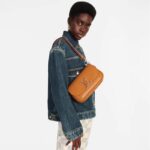 Louis Vuitton LV Women Buci Crossbody Brown Epi Grained Smooth Cowhide Leather - Image 4