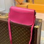 Louis Vuitton LV Women Buci Crossbody Pink Epi Grained Smooth Cowhide Leather – Image 3
