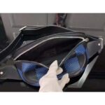 Louis Vuitton LV Unisex Campus Bumbag Navy Blue Black Damier Infini 3D Cowhide - Image 6