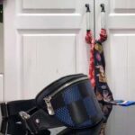 Louis Vuitton LV Unisex Campus Bumbag Navy Blue Black Damier Infini 3D Cowhide - Image 5