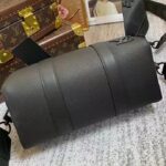 Louis Vuitton LV Unisex City Keepall Bag Black Aerogram Grained Calf Cowhide – Bild 4