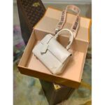 Louis Vuitton LV Women Cluny Mini Handbag Quartz Epi Grained Smooth Cowhide Leather - Image 2