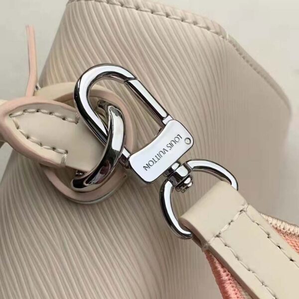 Louis Vuitton LV Unisex Cluny Mini Handbag Quartz Epi Grained Smooth Cowhide Leather (8)