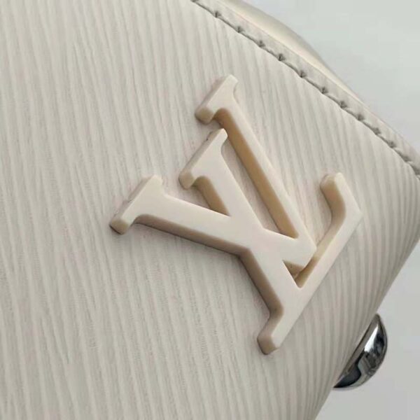 Louis Vuitton LV Unisex Cluny Mini Handbag Quartz Epi Grained Smooth Cowhide Leather (9)
