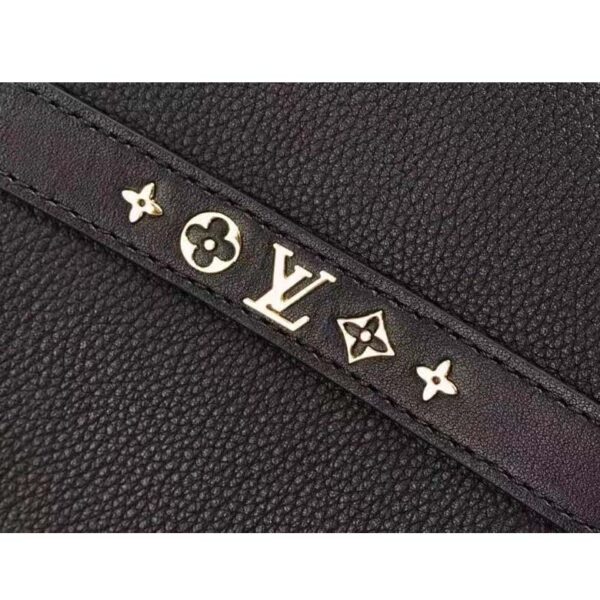 Louis Vuitton LV Unisex Cruiser PM Black Calfskin Leather Cowhide (8)