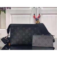 Louis Vuitton LV Unisex Gaston Wearable Wallet Monogram Eclipse Reverse Coated Canvas (5)