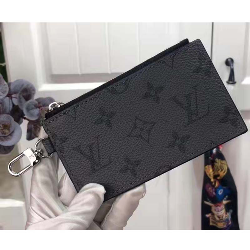 Louis Vuitton® Gaston Wearable Wallet Monogram Eclipse Reverse. Size in  2023