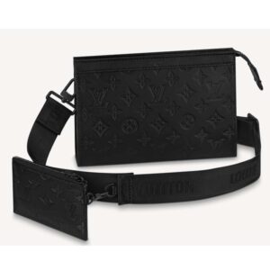 Louis Vuitton LV Unisex Gaston Wearable Wallet Monogram Shadow Cowhide Leather