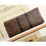 Louis Vuitton LV Unisex Keepall Bandoulière 45 Brown Coated Canvas Cowhide Leather – Bild 5