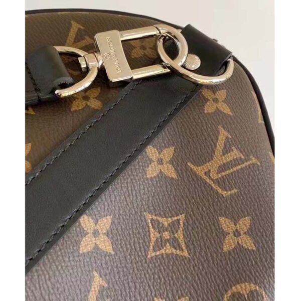 Louis Vuitton LV Unisex Keepall Bandoulière 45 Brown Coated Canvas Cowhide Leather (4)