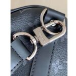 Louis Vuitton LV Unisex Keepall Bandoulière 45 Travel Bag Grey Coated Canvas Cowhide - Image 10