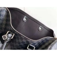 Louis Vuitton LV Unisex Keepall Bandoulière 45 Travel Bag Grey Damier Graphite Canvas (1)