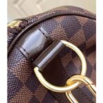Louis Vuitton LV Unisex Keepall Bandoulière 55 Brown Coated Canvas Cowhide Leather - Imagen 10
