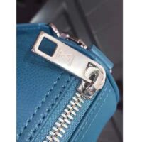 Louis Vuitton LV Unisex Keepall XS Blue Aerogram Cowhide Leather Textile Lining (1)