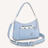 Louis Vuitton LV Unisex Marelle Handbag Blue Epi Grained Cowhide Leather Canvas
