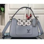 Louis Vuitton LV Women Marelle Handbag Blue Epi Grained Cowhide Leather Canvas - immagine 2