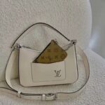 Louis Vuitton LV Women Marelle Handbag Quartz White Epi Grained Cowhide Canvas - Image 4